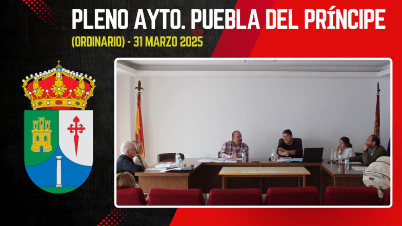 Pleno Ordinario, 31 marzo 2025